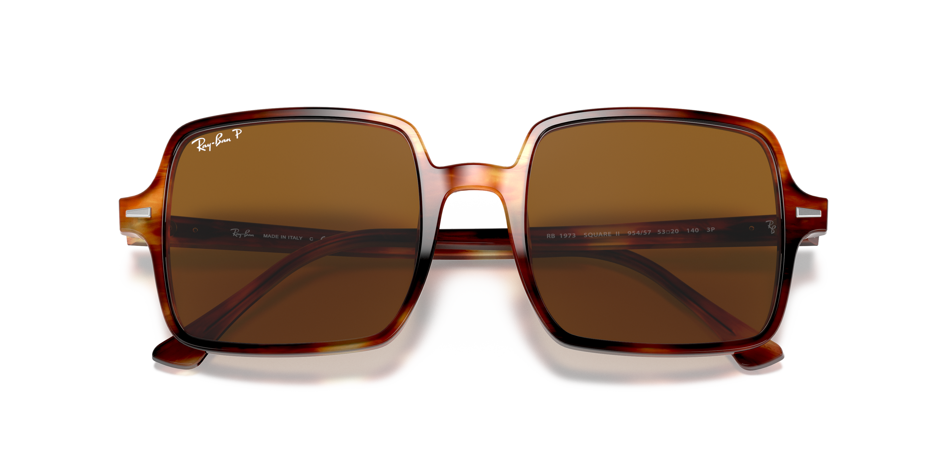 ray ban square brown