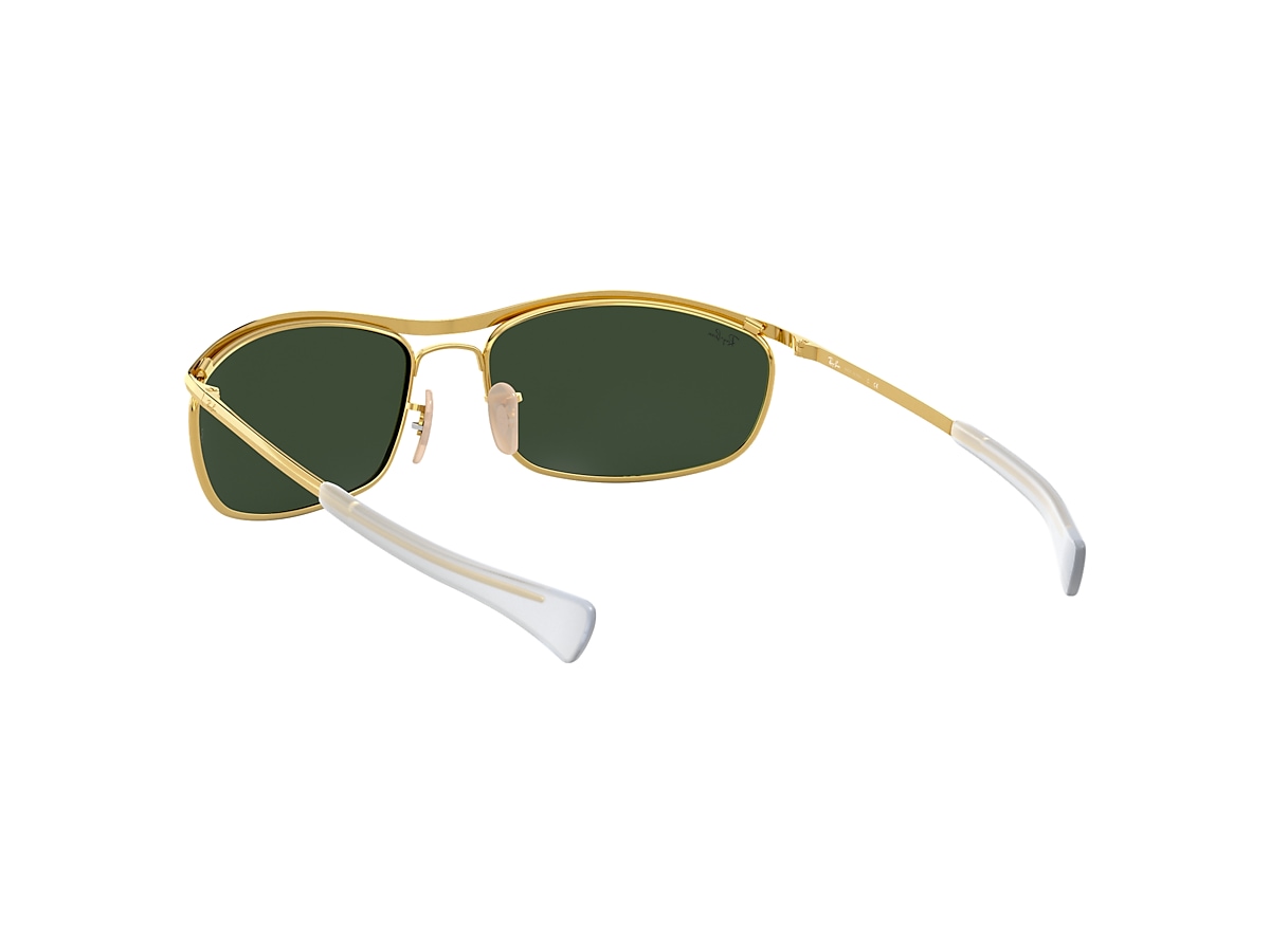 OLYMPIAN I DELUXE Sunglasses in Gold and Green - RB3119M | Ray-Ban® US