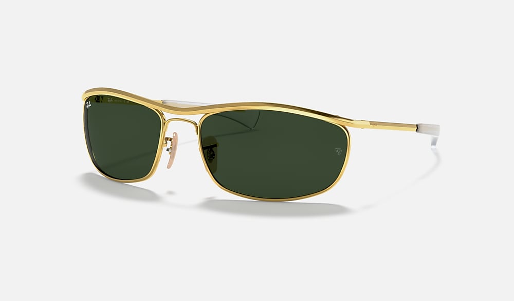 OLYMPIAN I DELUXE Sunglasses in Gold and Green - RB3119M | Ray-Ban® CA
