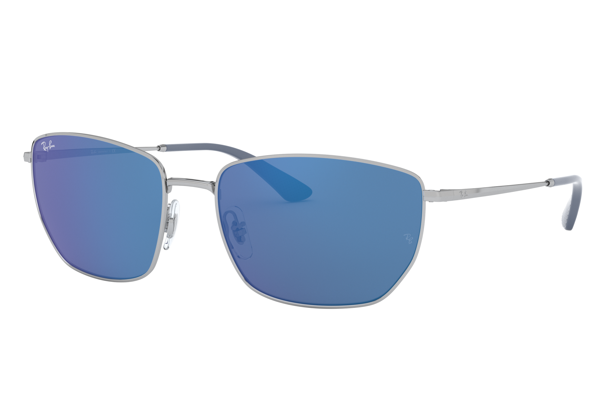 Rb3653 Sunglasses in Silver and Blue Mirror Blue - RB3653 | Ray-Ban®