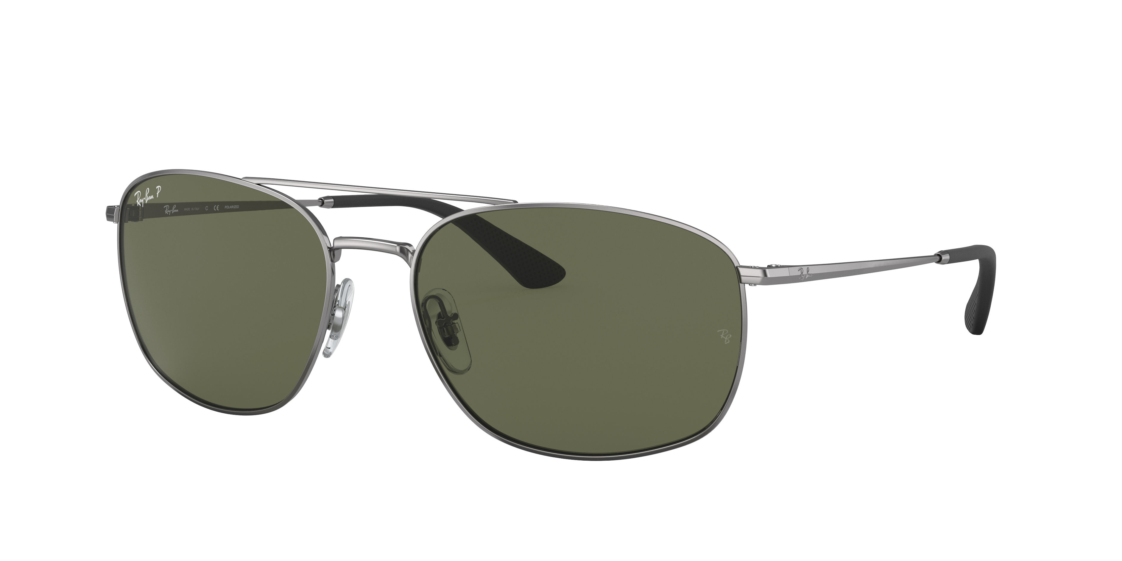 Rb3654 Sunglasses in Gunmetal and Green | Ray-Ban®