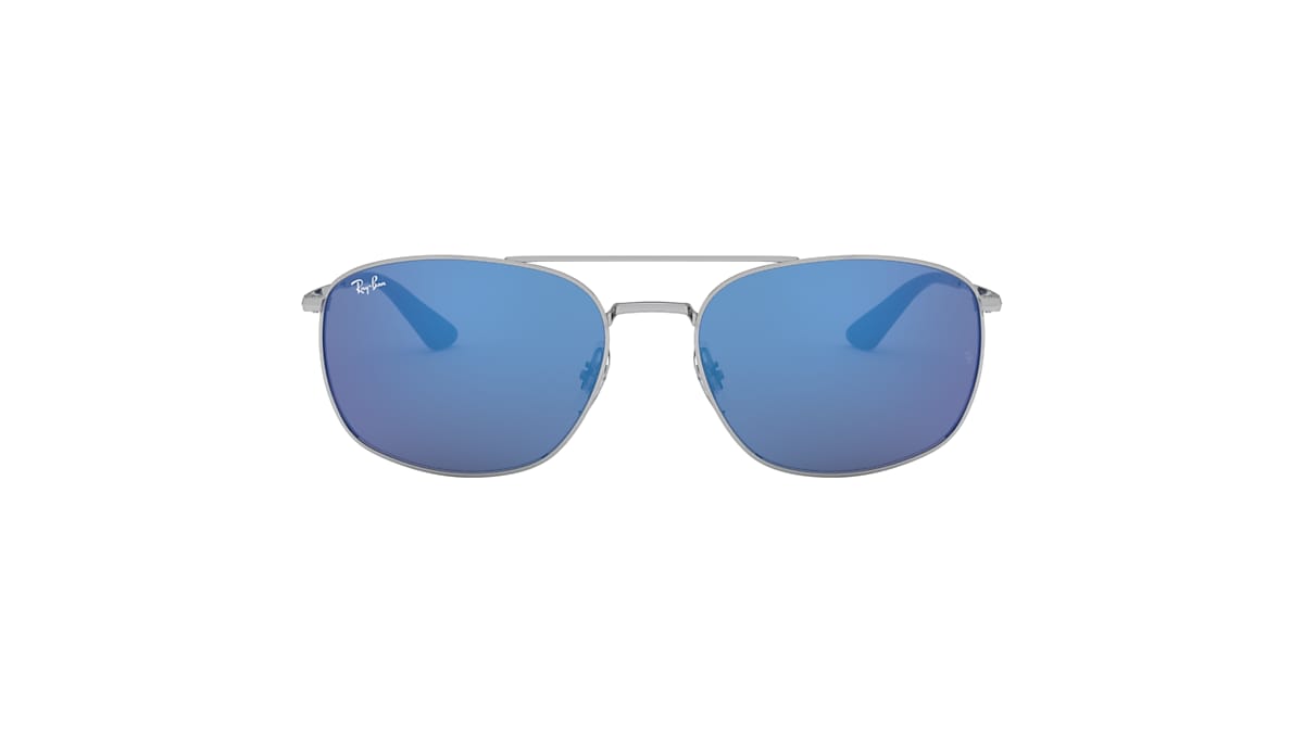 RB3654 Sunglasses in Silver and Blue - RB3654 | Ray-Ban® US