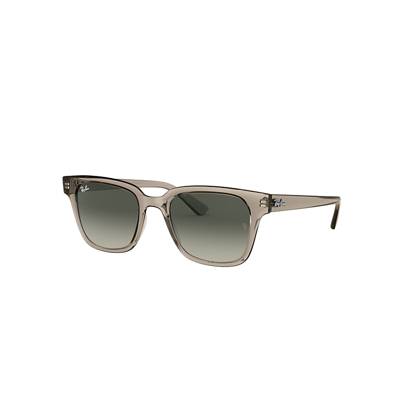 Ray-Ban Rb4323 Sunglasses Transparent Grey Frame Grey Lenses 51-20