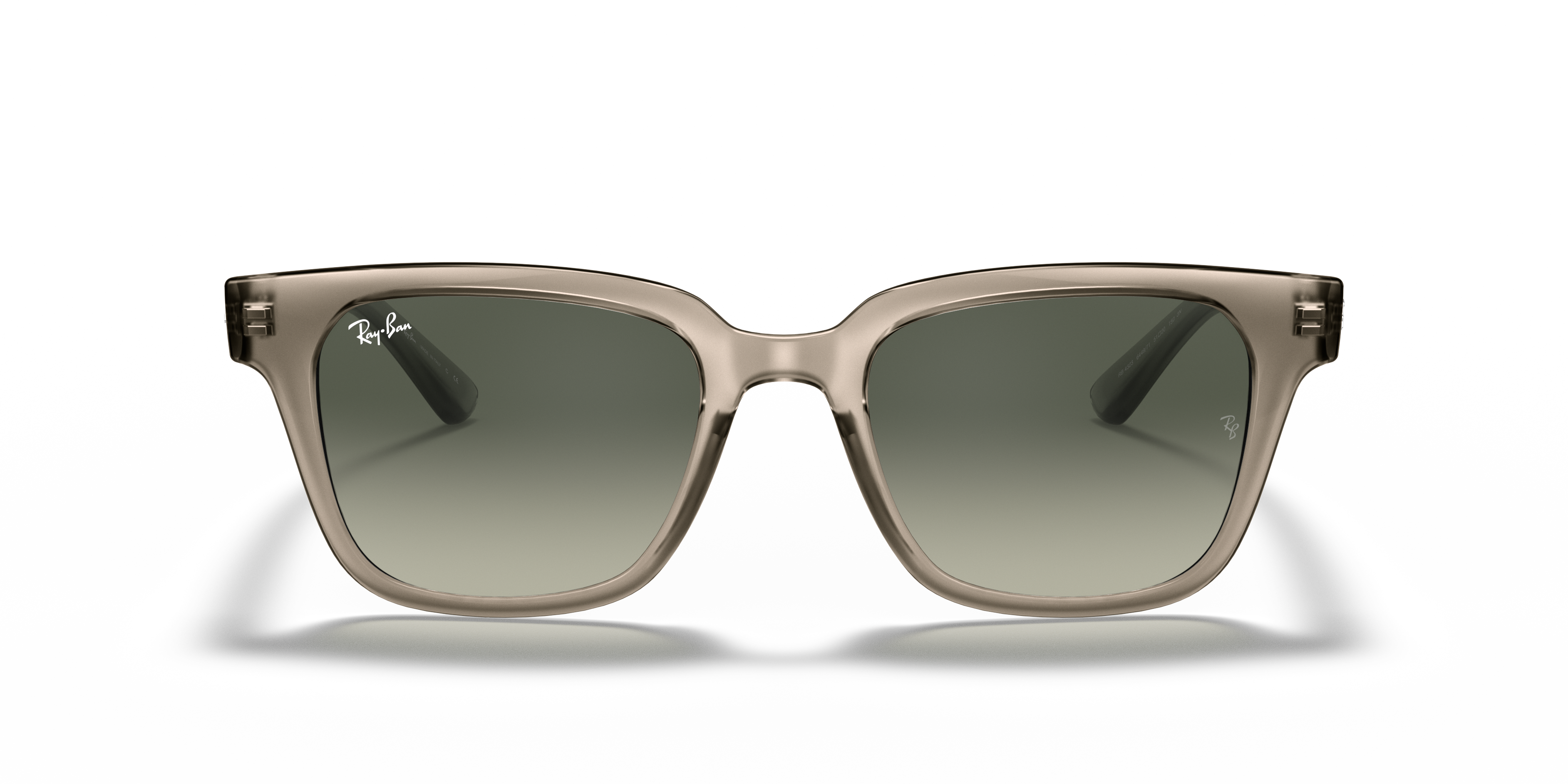 ray ban transparent grey sunglasses