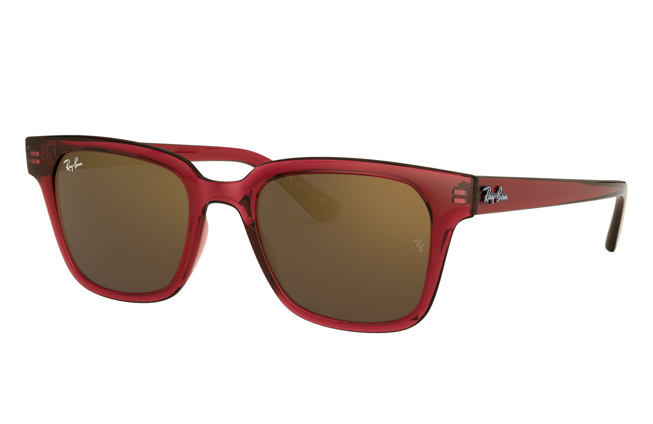 raybans red