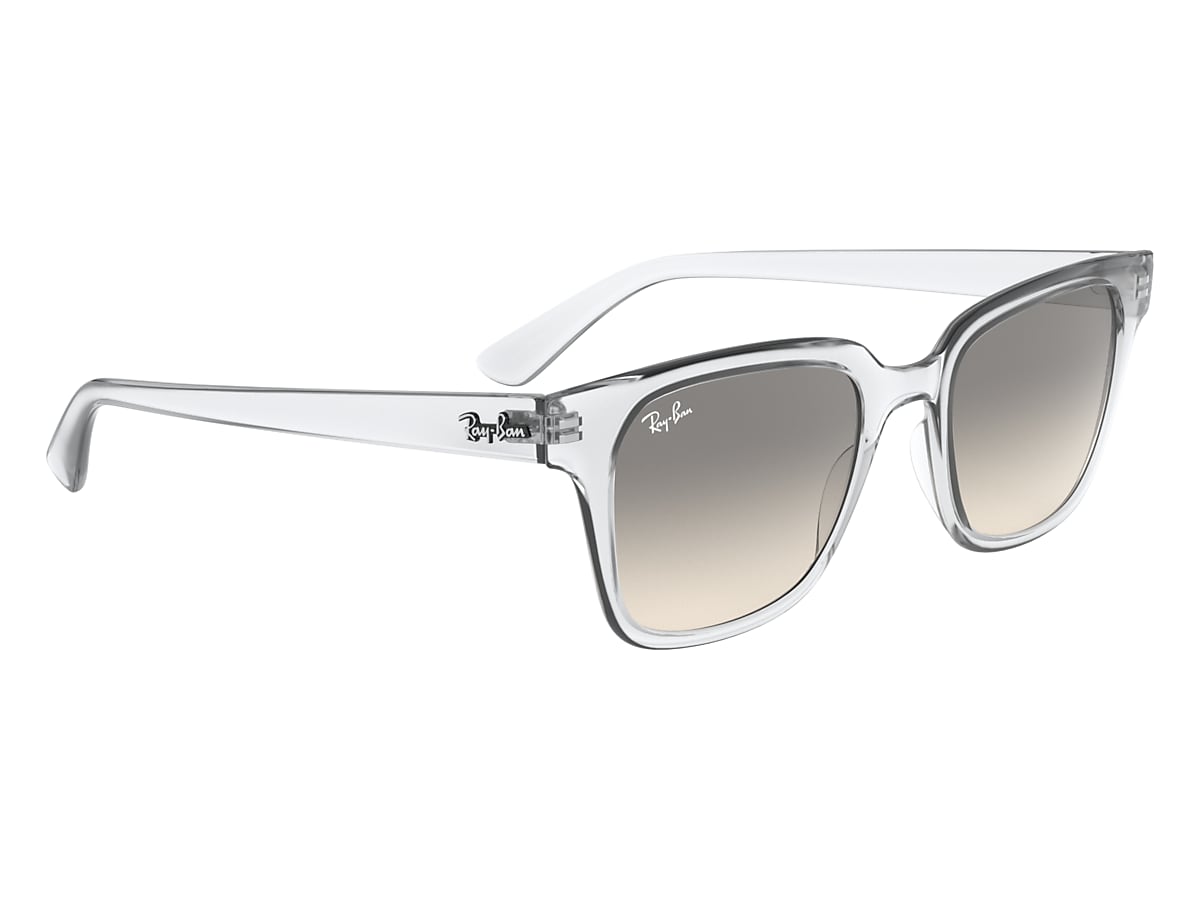Inwoner Rijd weg verzonden Rb4323 Sunglasses in Transparent and Light Grey | Ray-Ban®