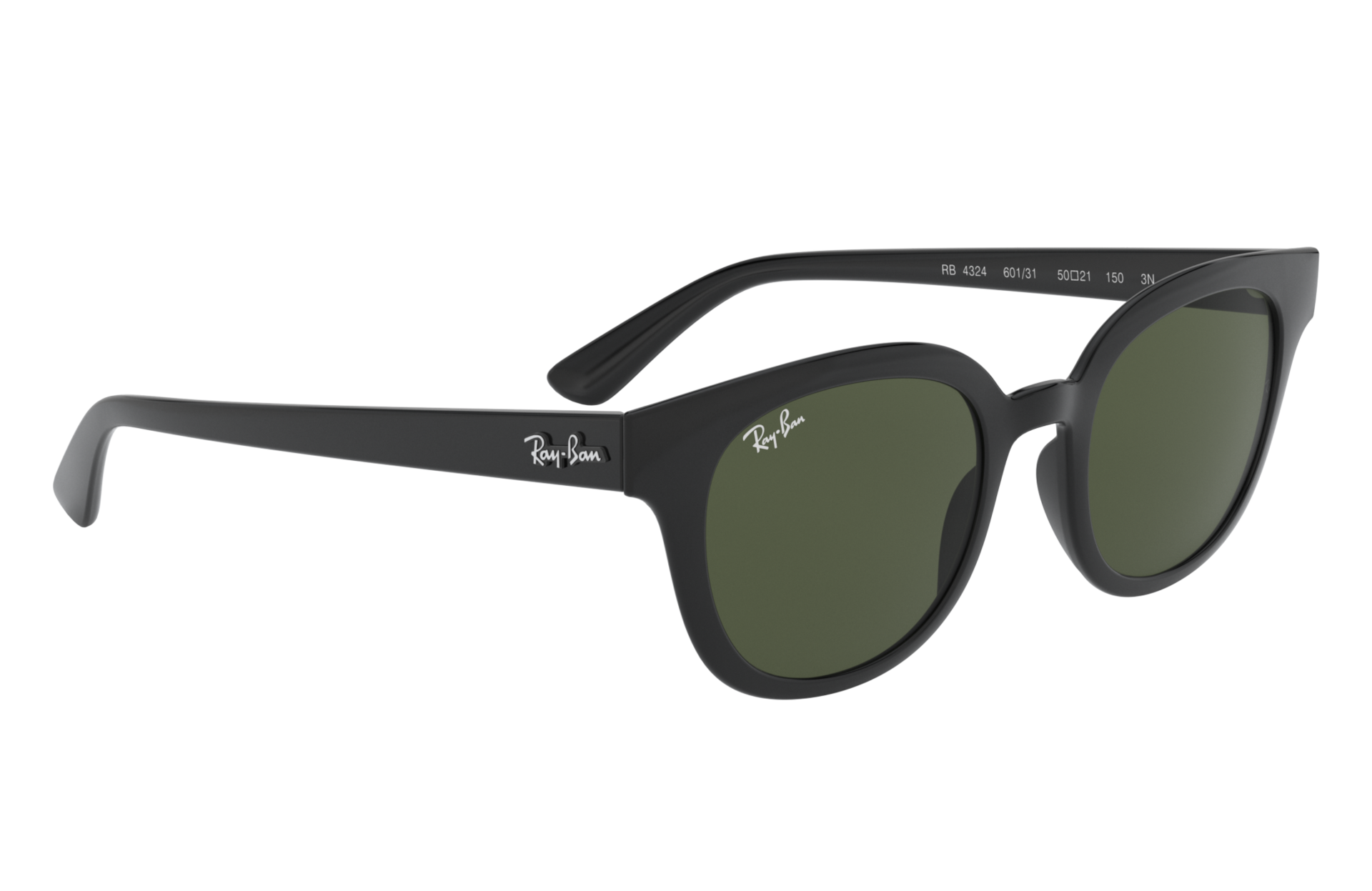 Rb4324 Sunglasses in Black and Green 