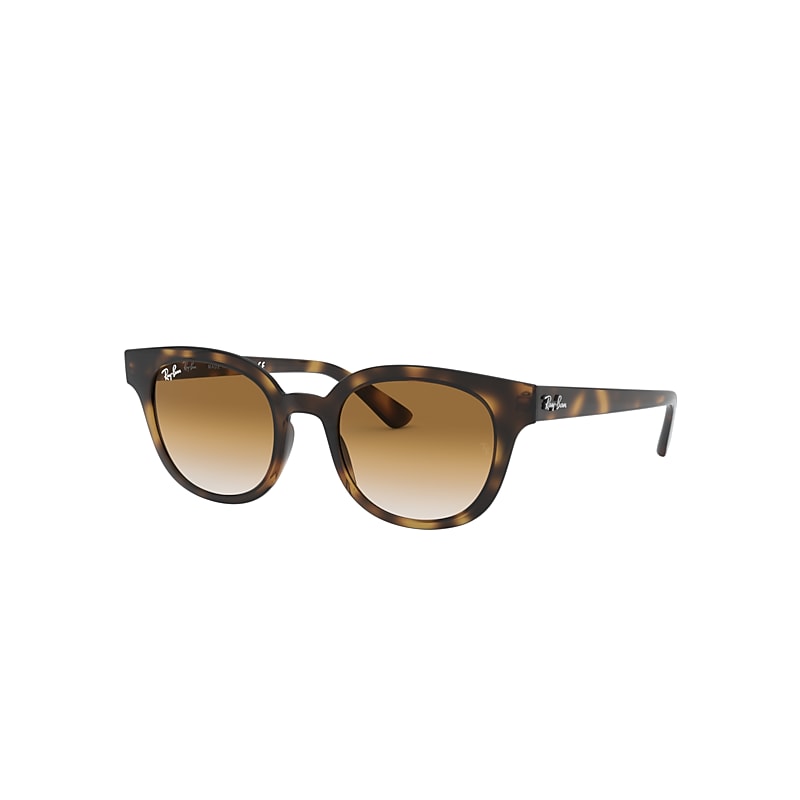 Ray-Ban Rb4324 Sunglasses Tortoise Frame Brown Lenses 50-21 product image