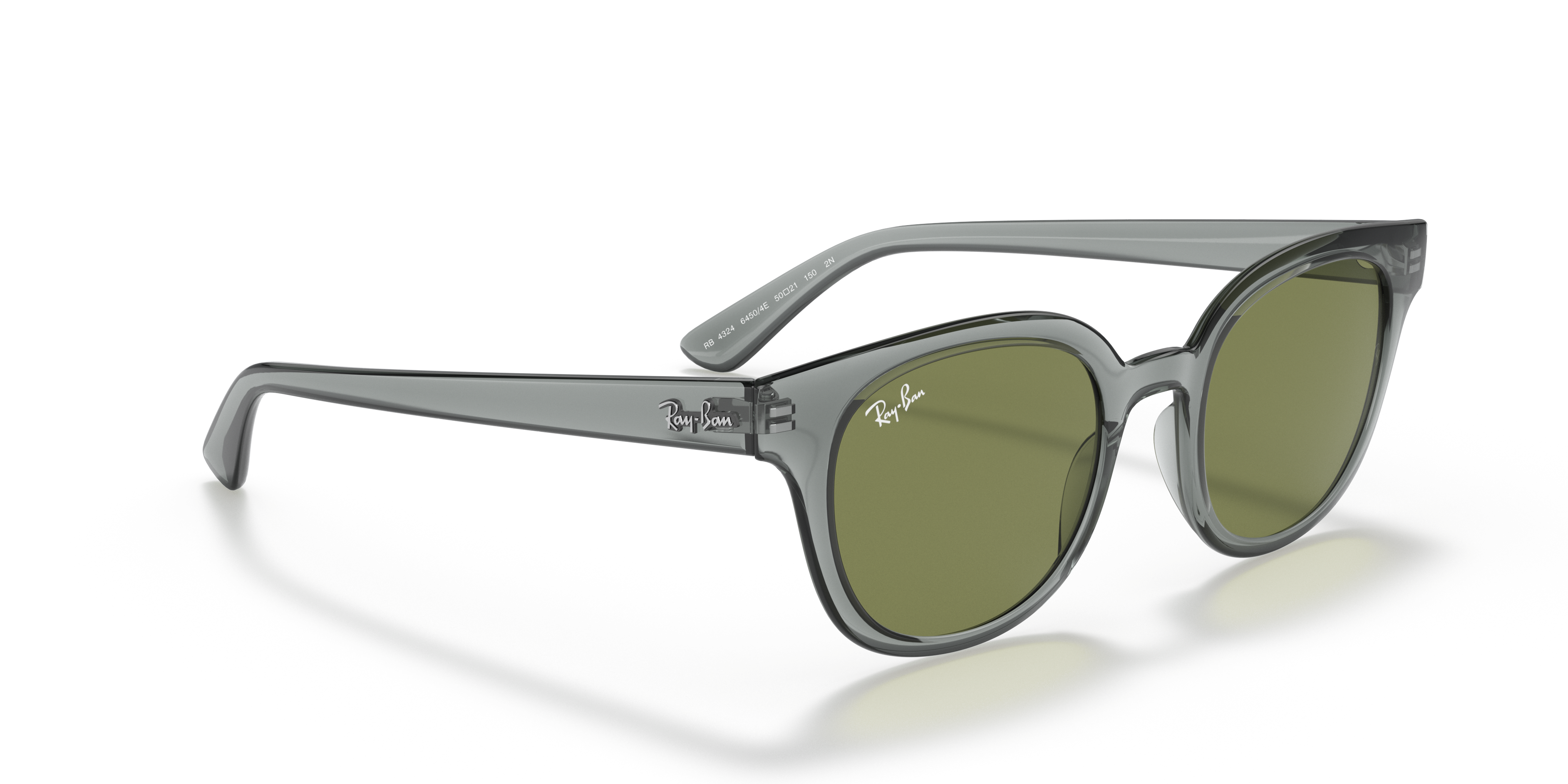 Rb4324 Sunglasses in Transparent Grey and Light Green | Ray-Ban®