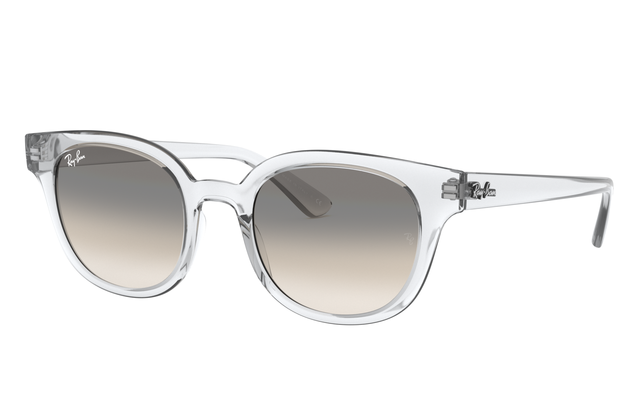 Rb4324 Sunglasses in Transparent and Light Grey | Ray-Ban®