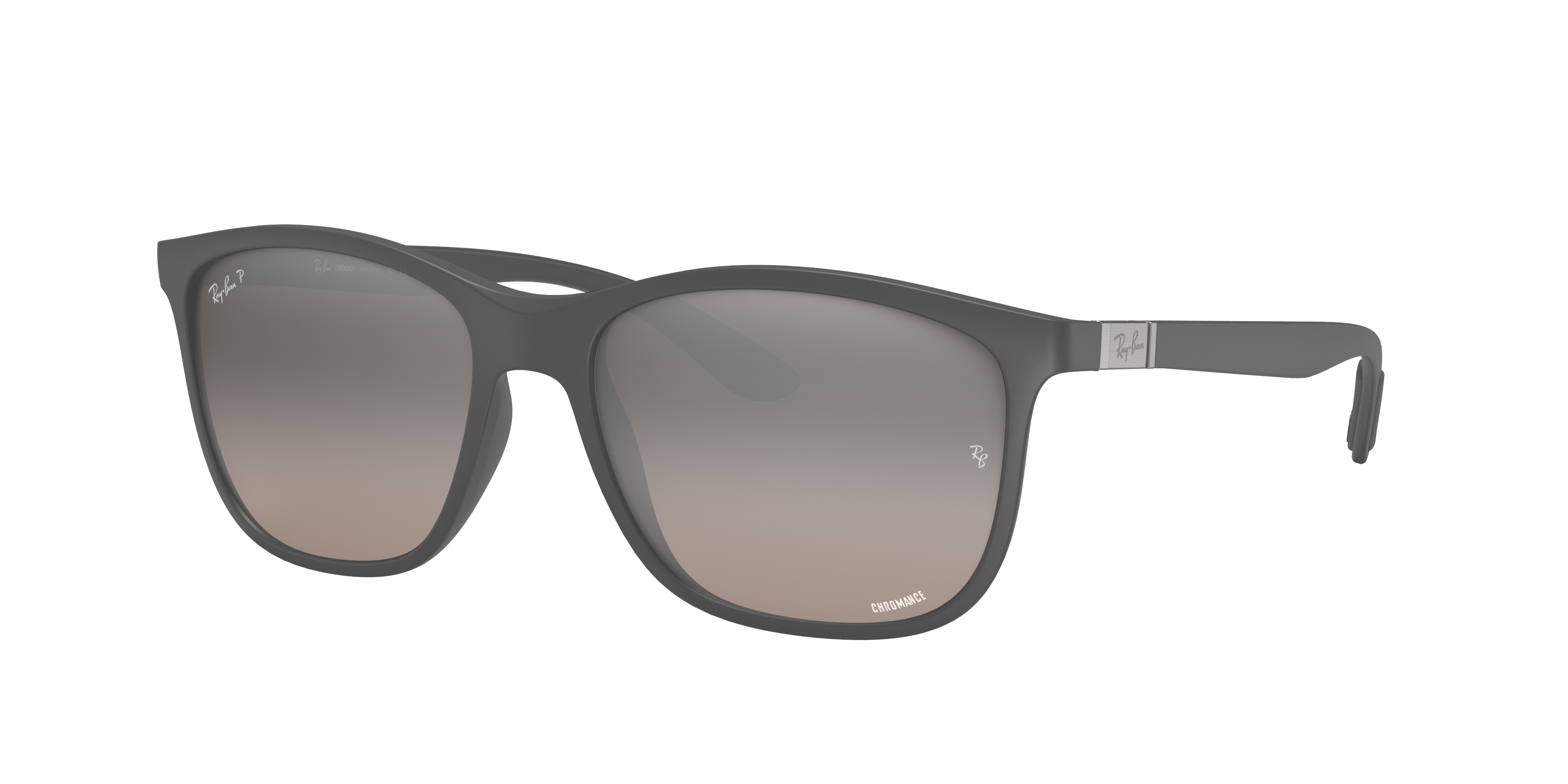 Rb4330ch Chromance Sunglasses in Grey and Silver | Ray-Ban®