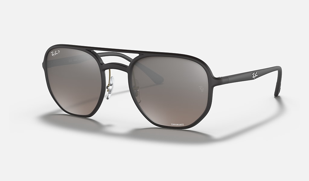 Rb4321ch Chromance Sunglasses in Black and Silver | Ray-Ban®
