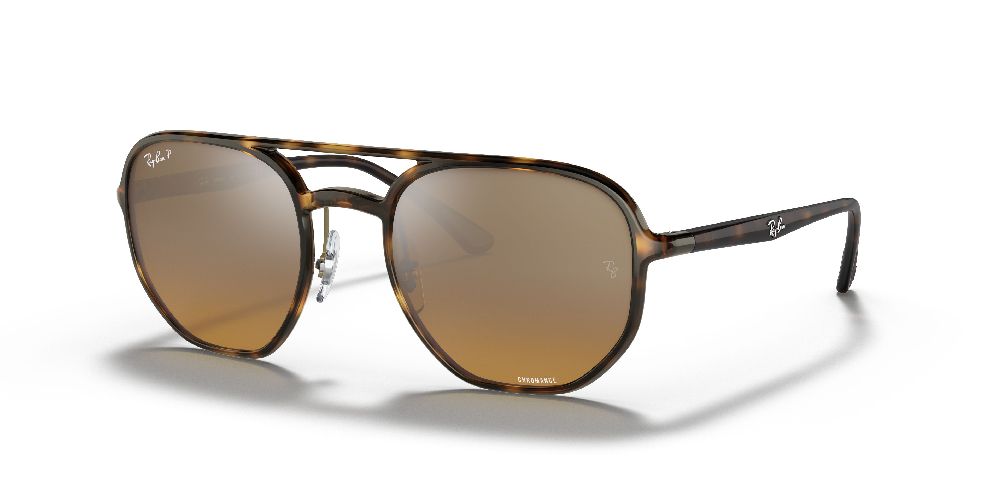 ray ban chromance tortoise