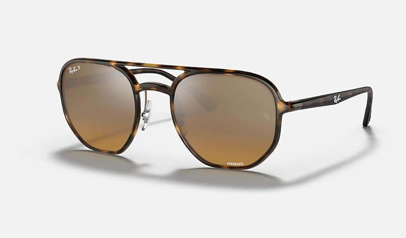 Ungdom Ubrugelig Skru ned RB4321CH CHROMANCE Sunglasses in Light Havana and Brown - RB4321CH | Ray-Ban®  US