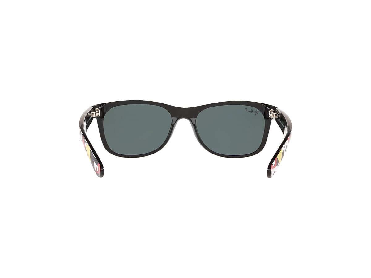 RB2132 MICKEY J19 Sunglasses in Black and Green - RB2132