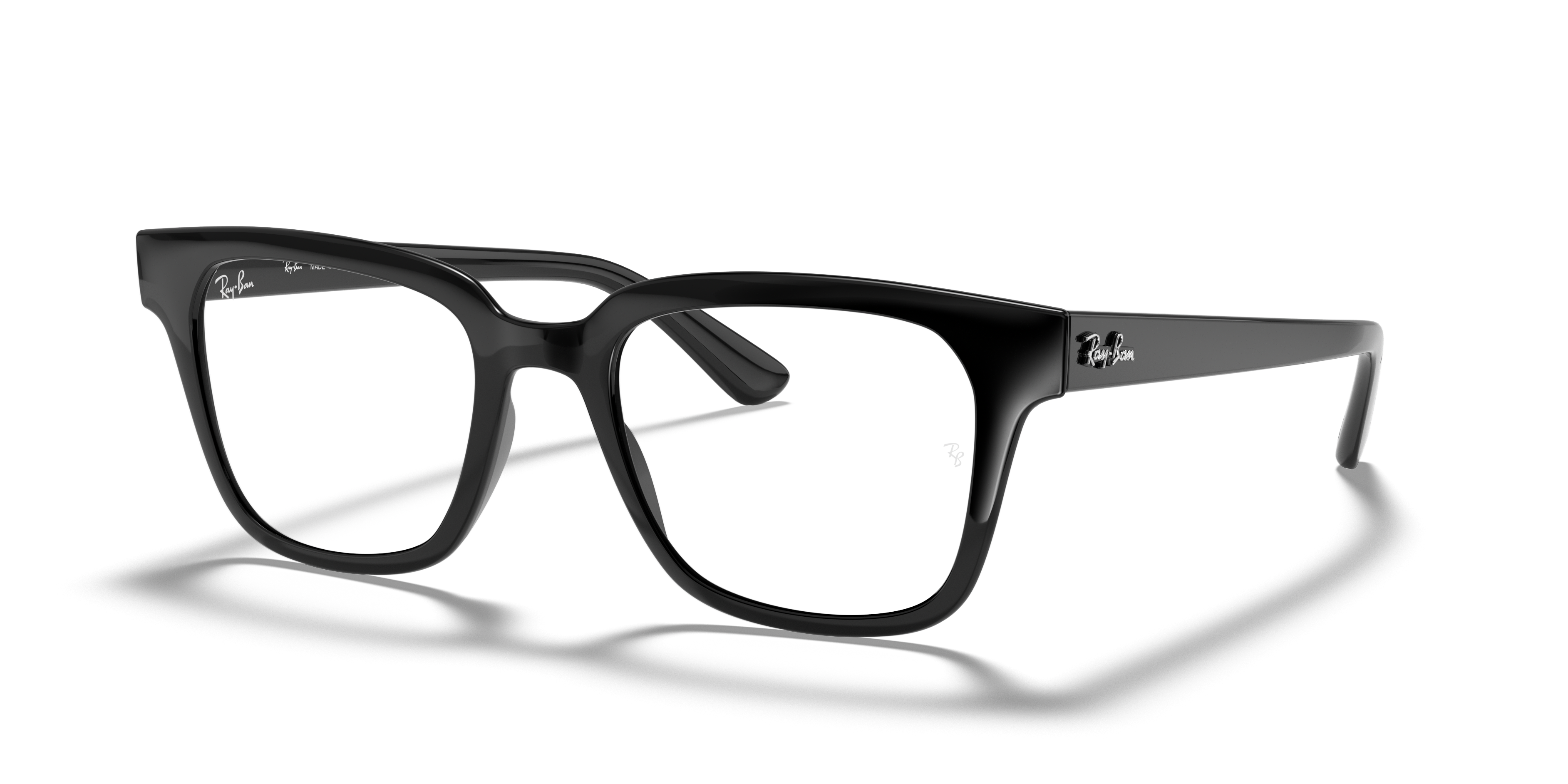 メール便無料 レイバン Ray Ban レディース メガネ サングラス Rx4323v Square Glasses Black Www Jasonlbaptiste Com