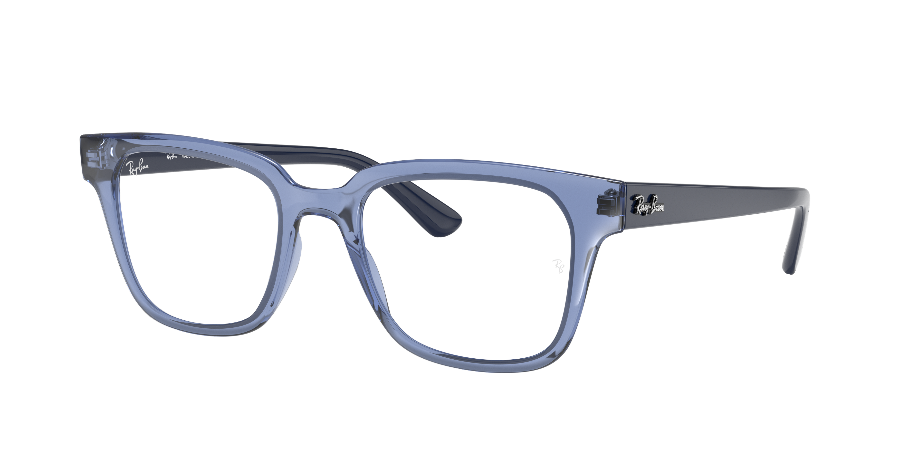 Rb4323v Optics Eyeglasses with Transparent Blue Frame | Ray-Ban®