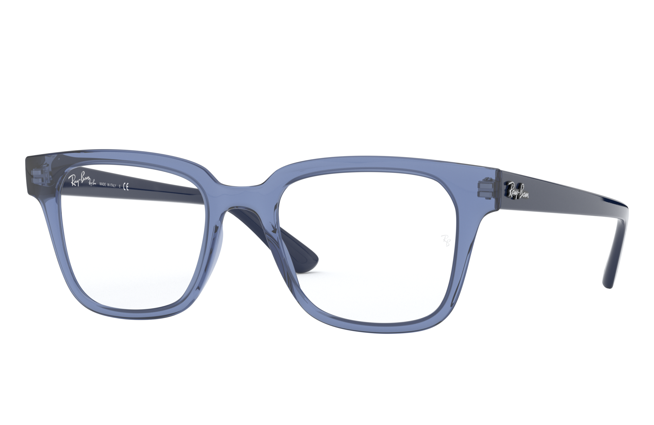 ray ban blue frame glasses