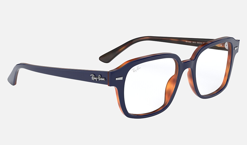 Tucson Optics Eyeglasses with Blue On Havana Frame | Ray-Ban®