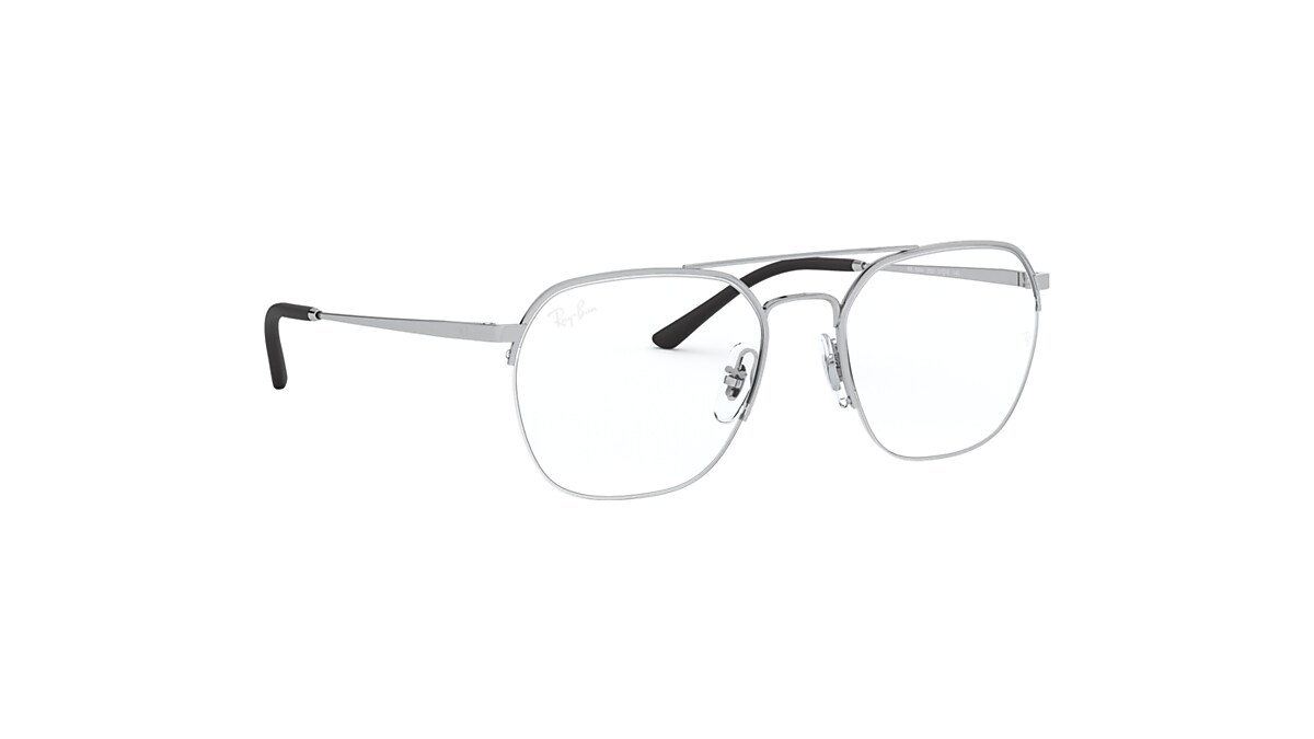 Rb6444 Optics Eyeglasses with Silver Frame | Ray-Ban®
