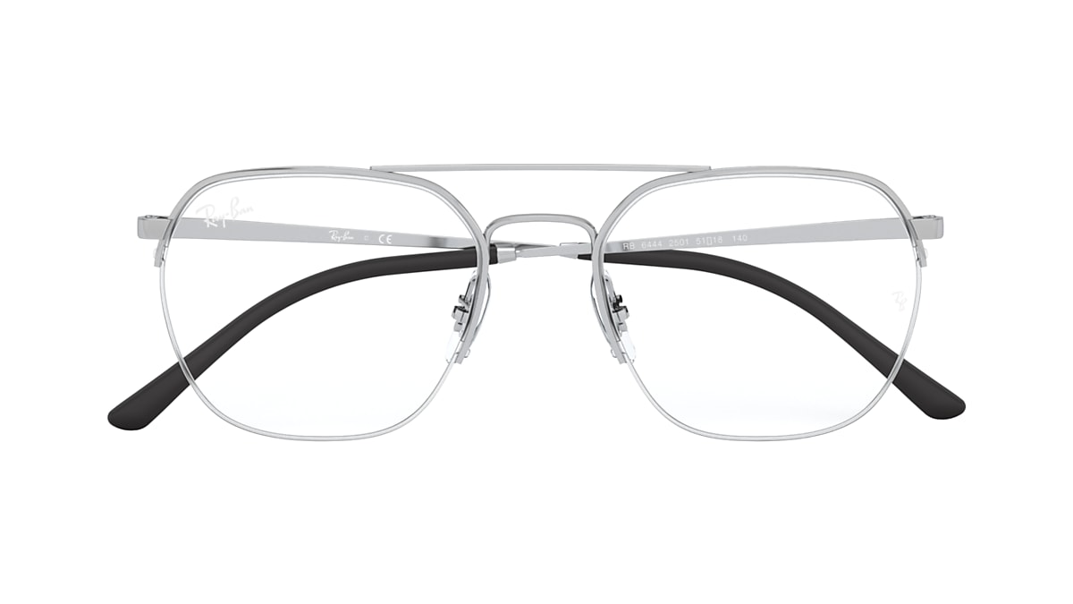 RB6444 OPTICS Eyeglasses with Silver Frame - RB6444 | Ray-Ban® US