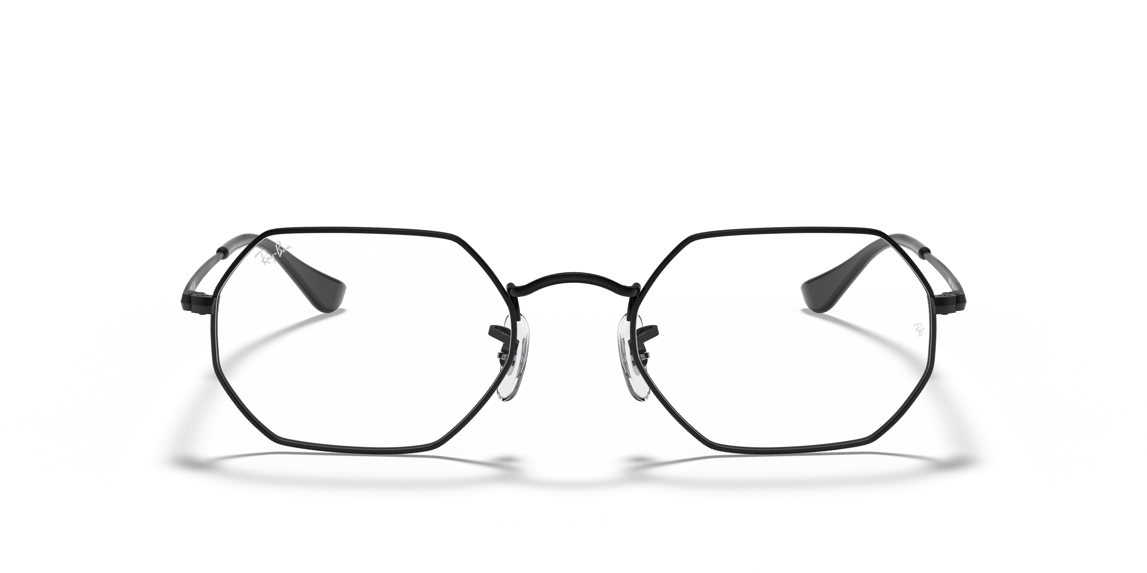 Occhiali da Vista Octagonal Optics con montatura Nero | Ray-Ban®