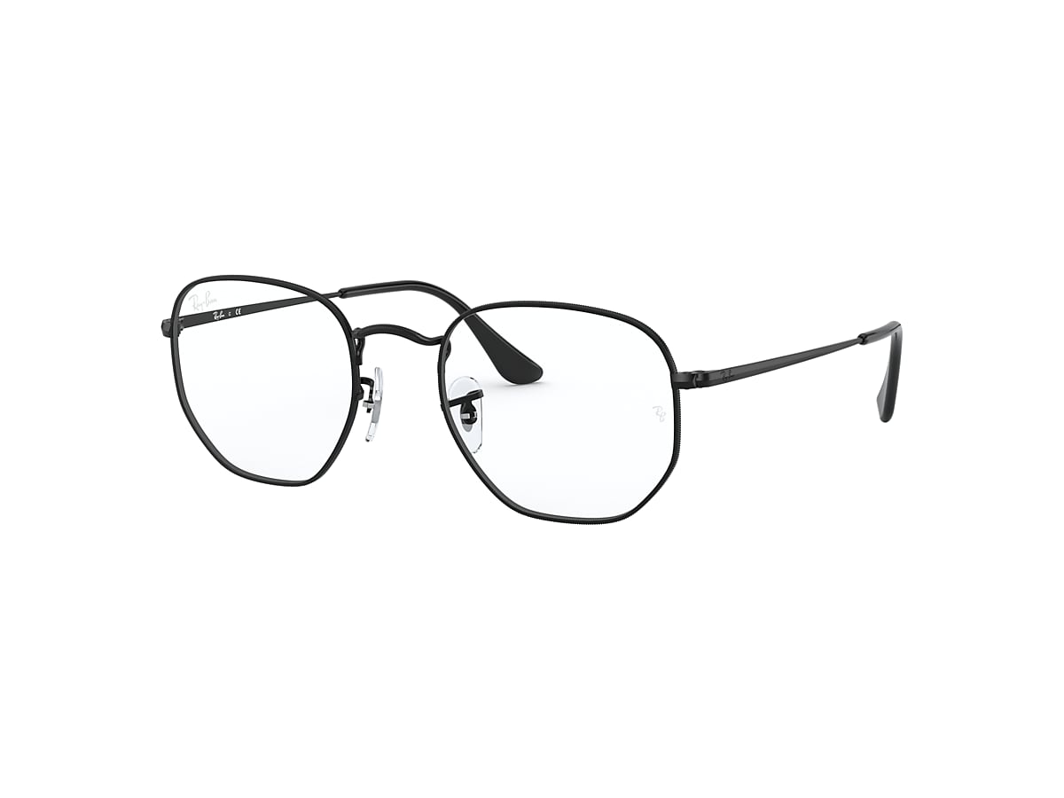 HEXAGONAL OPTICS Eyeglasses with Black Frame - RB6448 | Ray