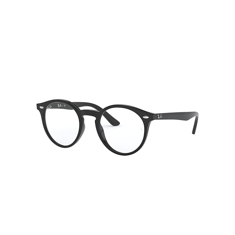 Ray-Ban Rb1594 Optics Kids Eyeglasses Black Frame Clear Lenses Polarized 44-19