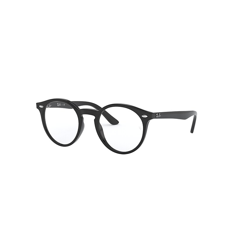 Ray-Ban Rb1594 Optics Kids Eyeglasses Black Frame Clear Lenses Polarized 42-19