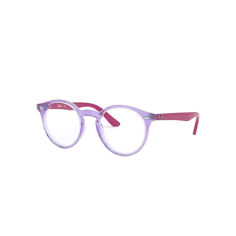Ray-Ban Rb1594 Optics Kids Eyeglasses Fuxia Frame Clear Lenses Polarized 42-19