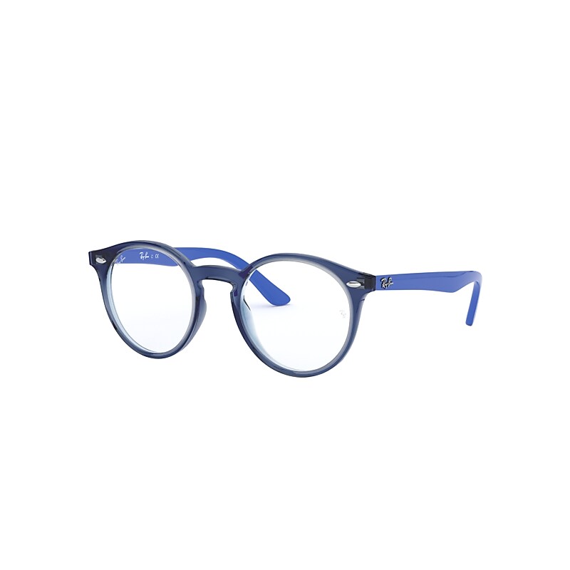 Ray-Ban Rb1594 Optics Kids Eyeglasses Blue Frame Clear Lenses Polarized 44-19