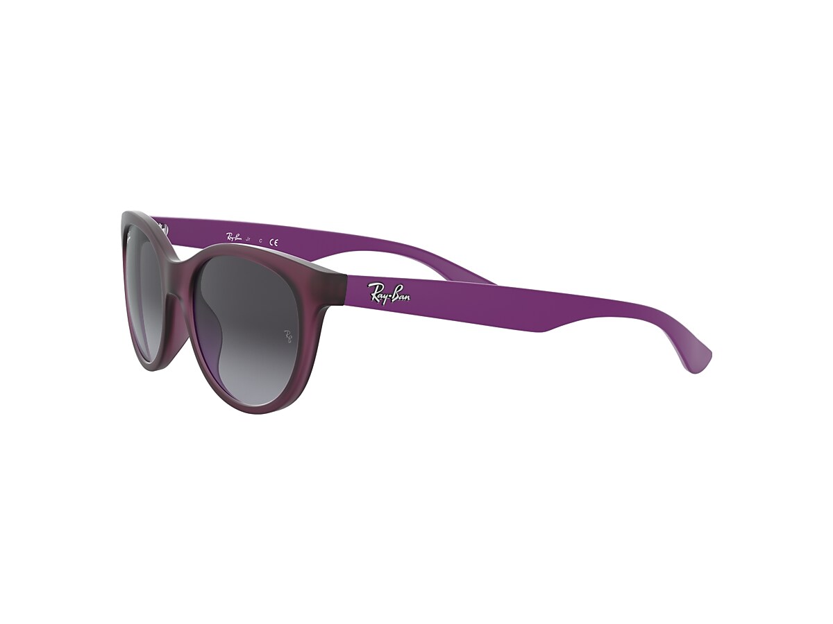 RB9068S KIDS Sunglasses in Transparent Fuchsia and Grey RB9068S