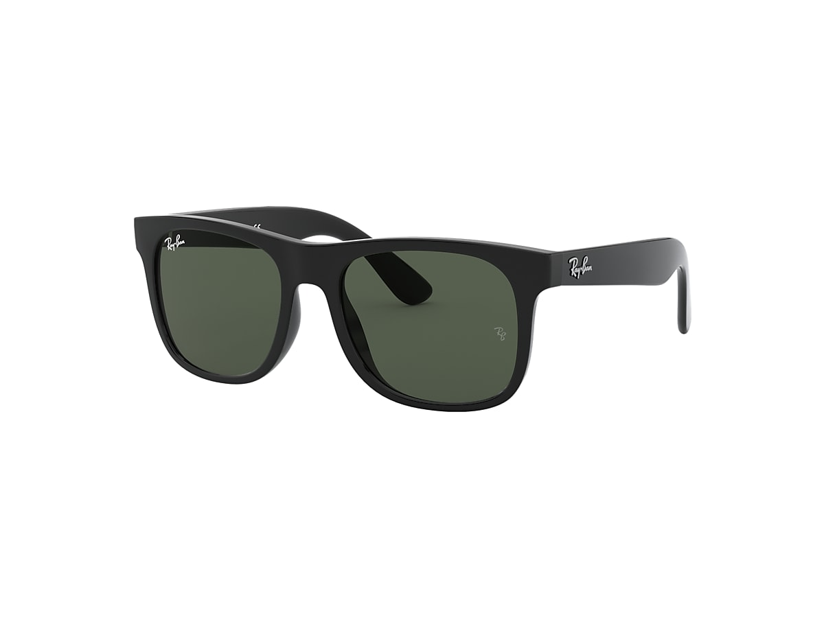 JUSTIN KIDS Sunglasses in Black and Green - RB9069S | Ray-Ban® US
