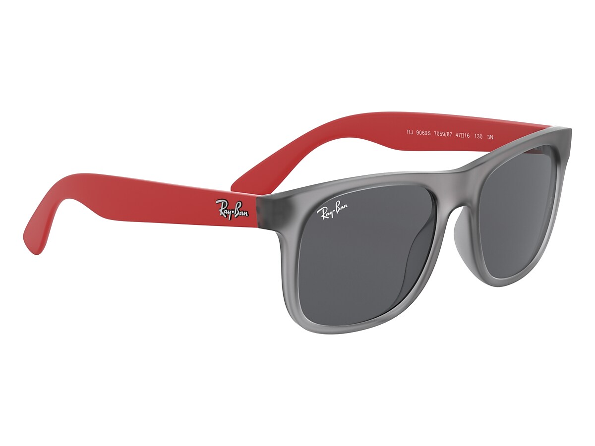 りんたろうDONNY Gray Gray Lens sunglasses JUSTIN KIDS Sunglasses in Transparent Grey and Dark Grey