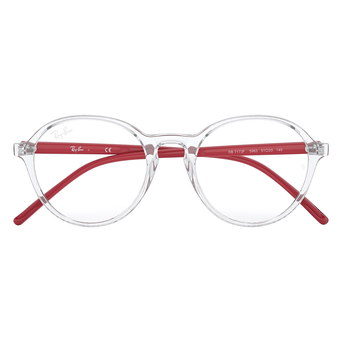 Rb7173 Eyeglasses with Transparent Frame | Ray-Ban®