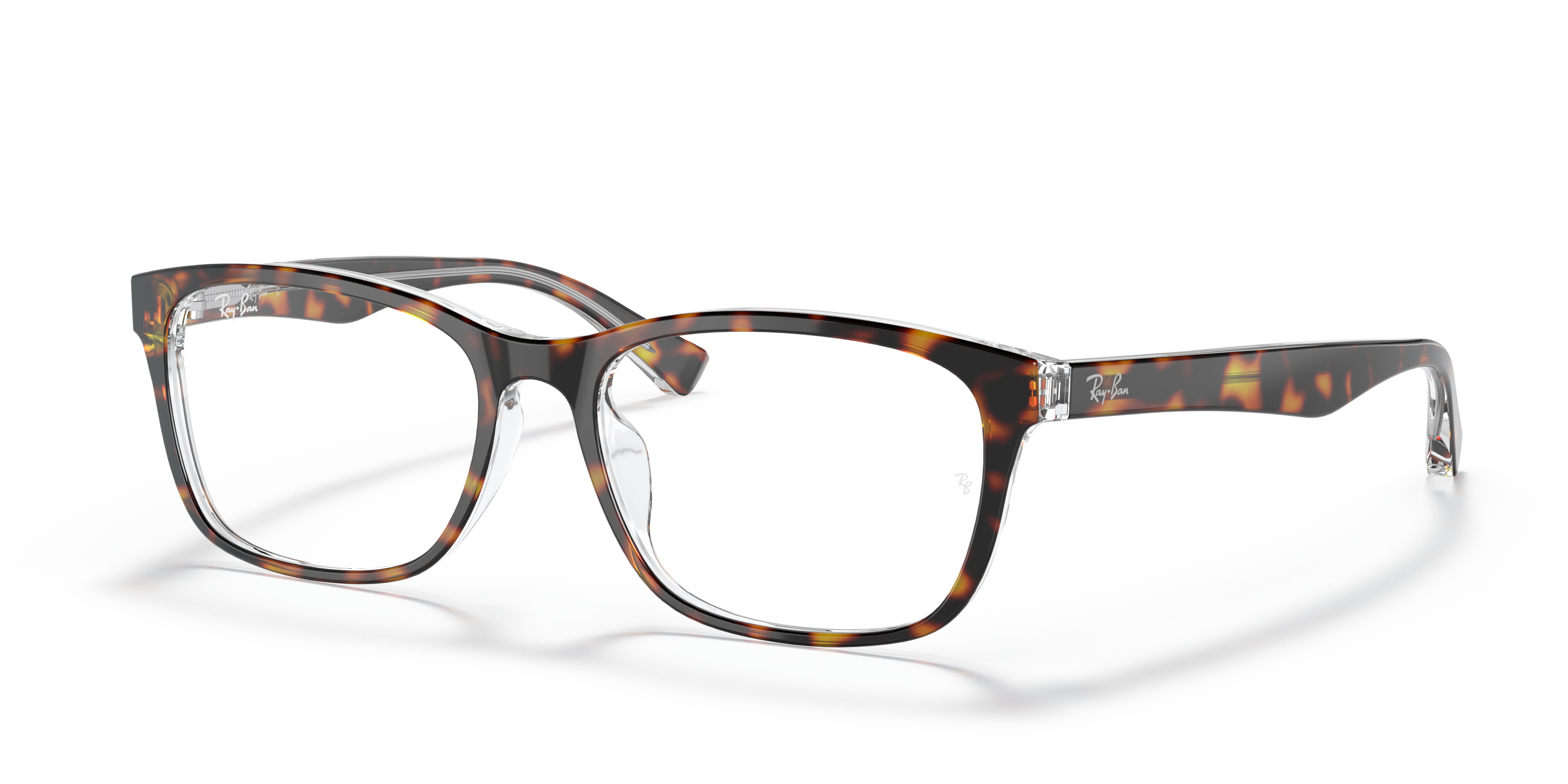 ray ban leopard print eyeglasses