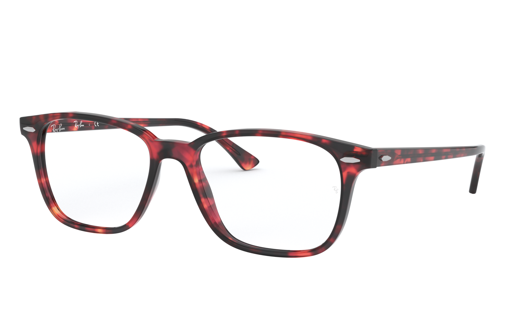 Rb7119 Optics Eyeglasses with Pink Havana Frame | Ray-Ban®