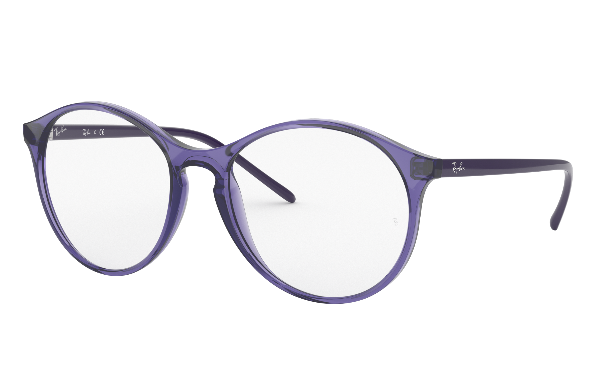 purple ray ban prescription glasses