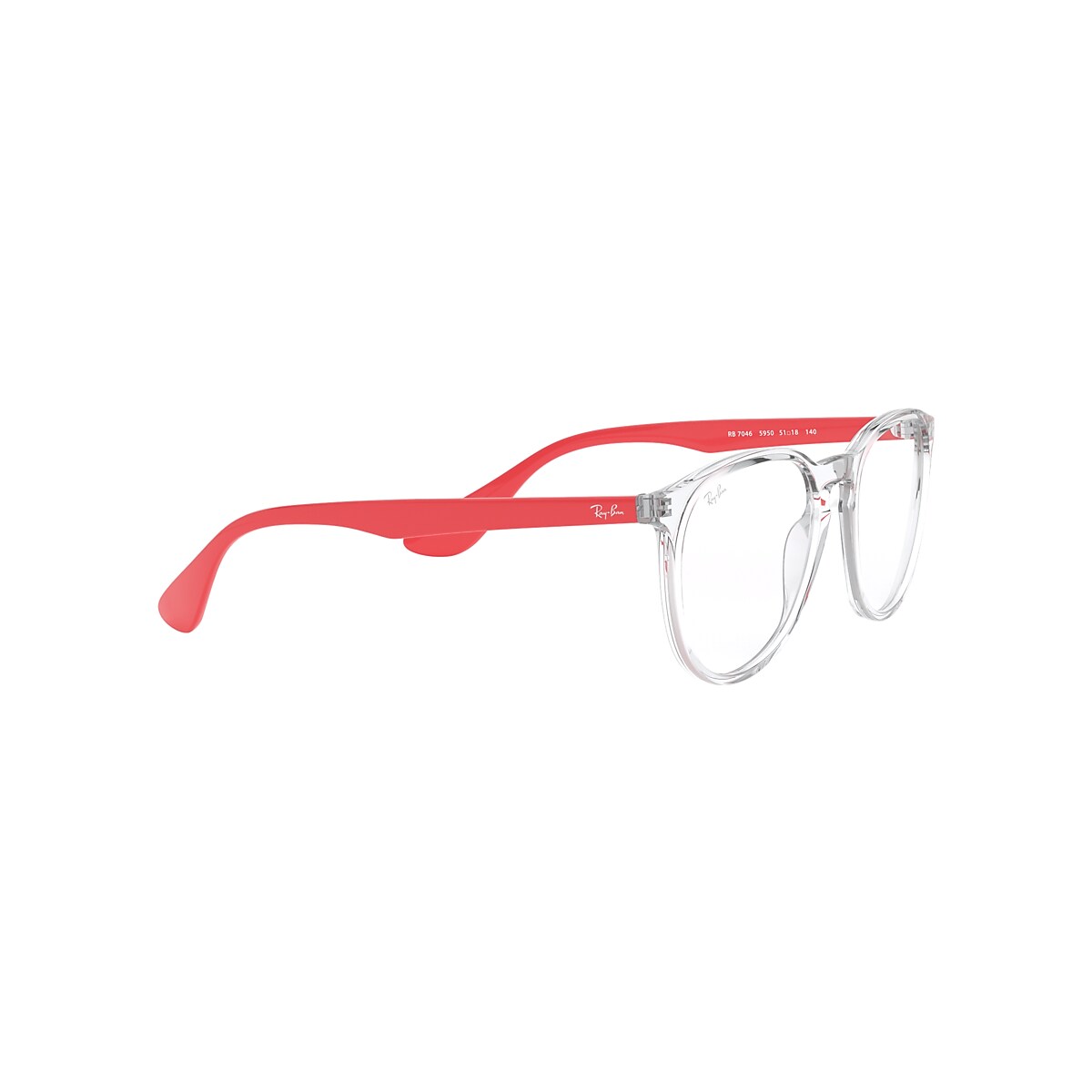 Erika Optics Eyeglasses with Transparent Frame | Ray-Ban®