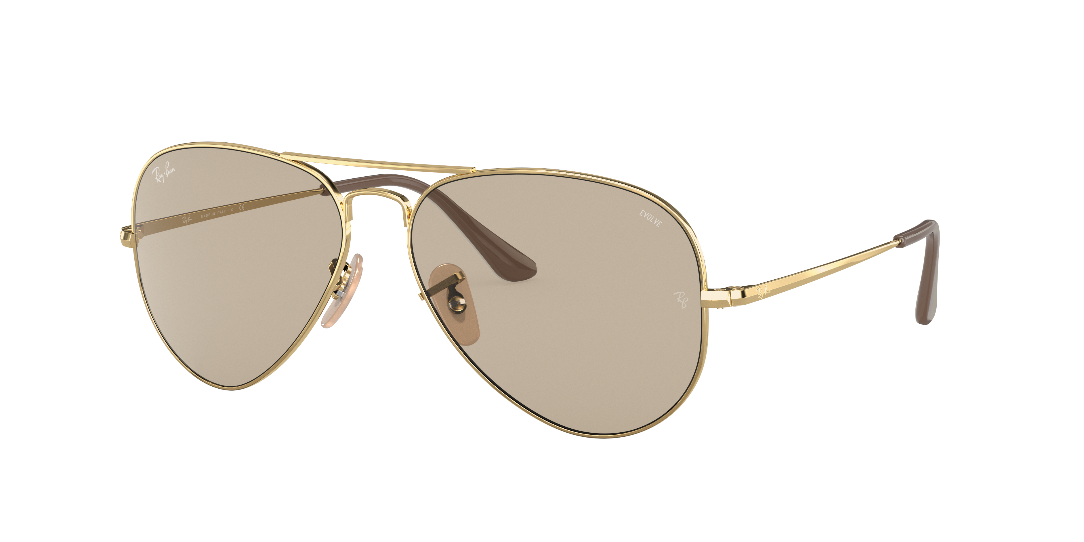 Ray-Ban Rb3689 Solid Evolve RB3689 Gold 