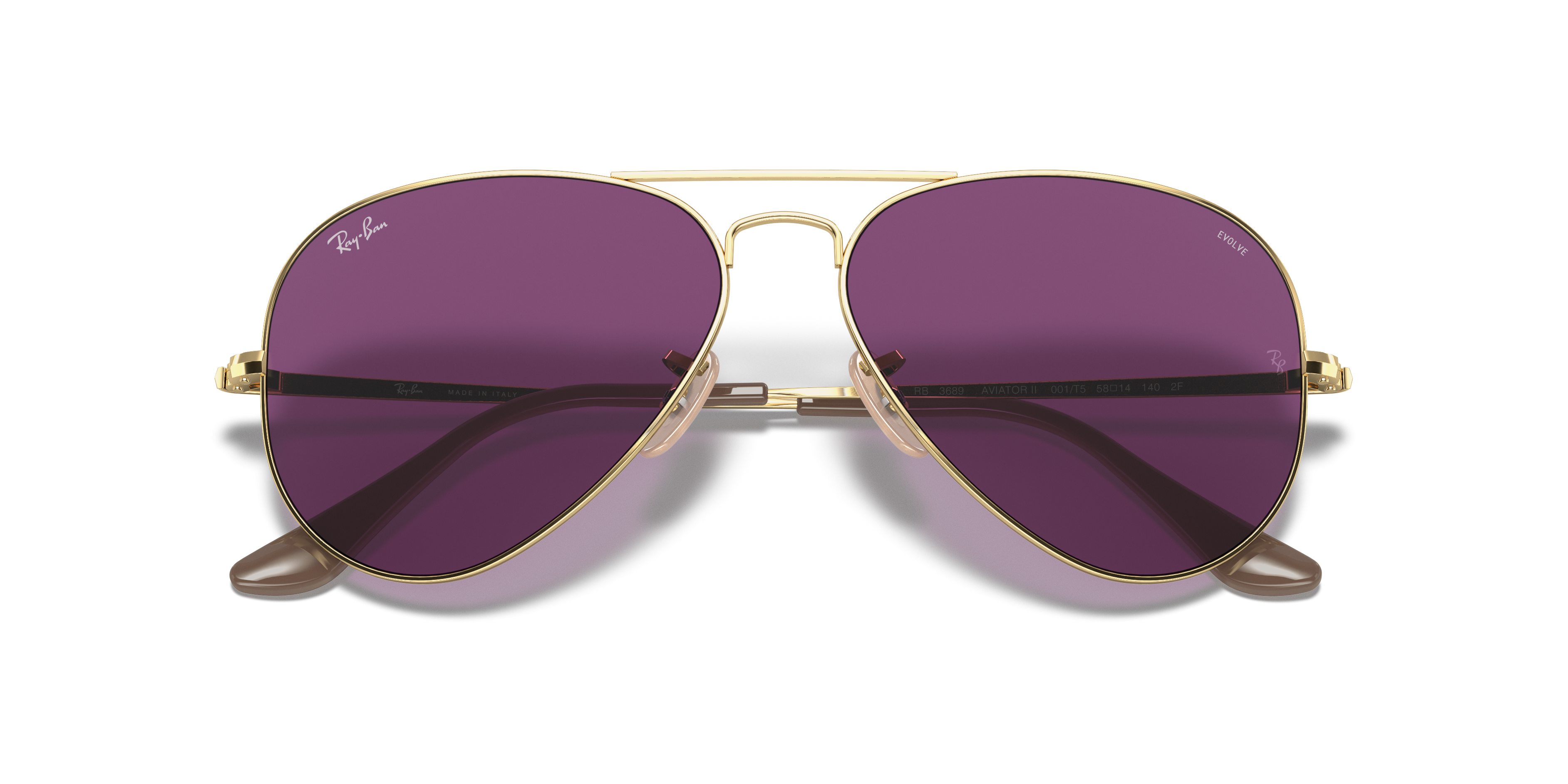 ray ban violet evolve