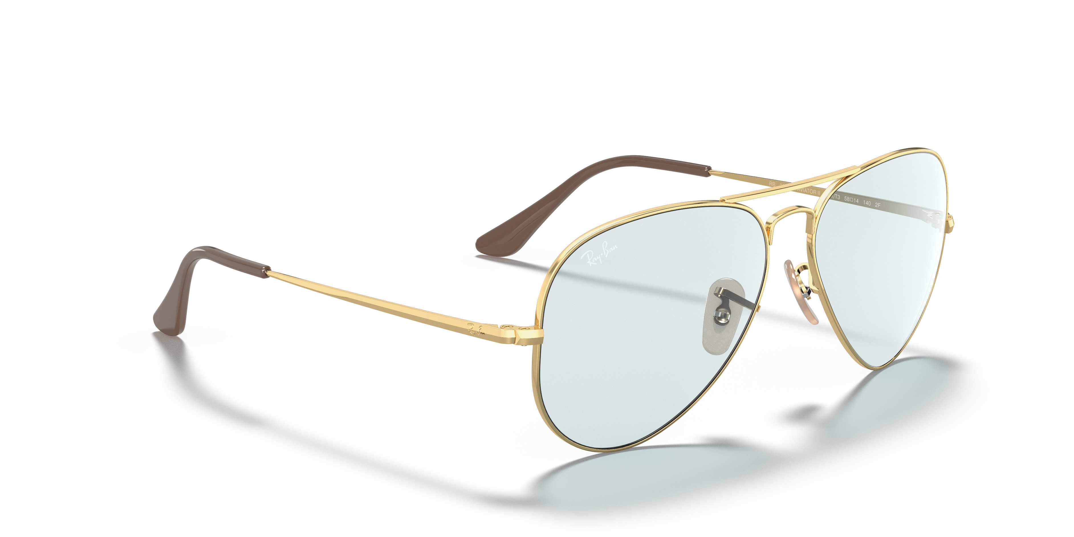 ray ban aviator mirror silver