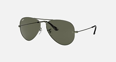 AVIATOR CLASSIC Sunglasses in Arista Gold and G 15 Green RB3025 Ray Ban