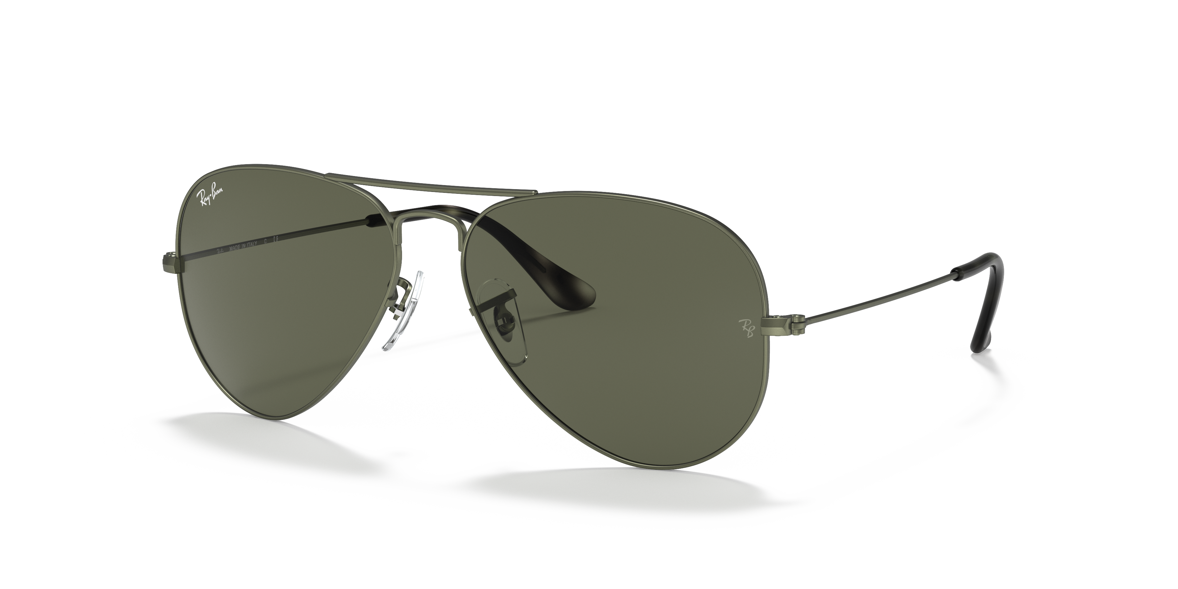 ray ban grey green lens