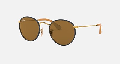 ROUND CRAFT Sunglasses in Blue Denim and Blue - RB3475Q