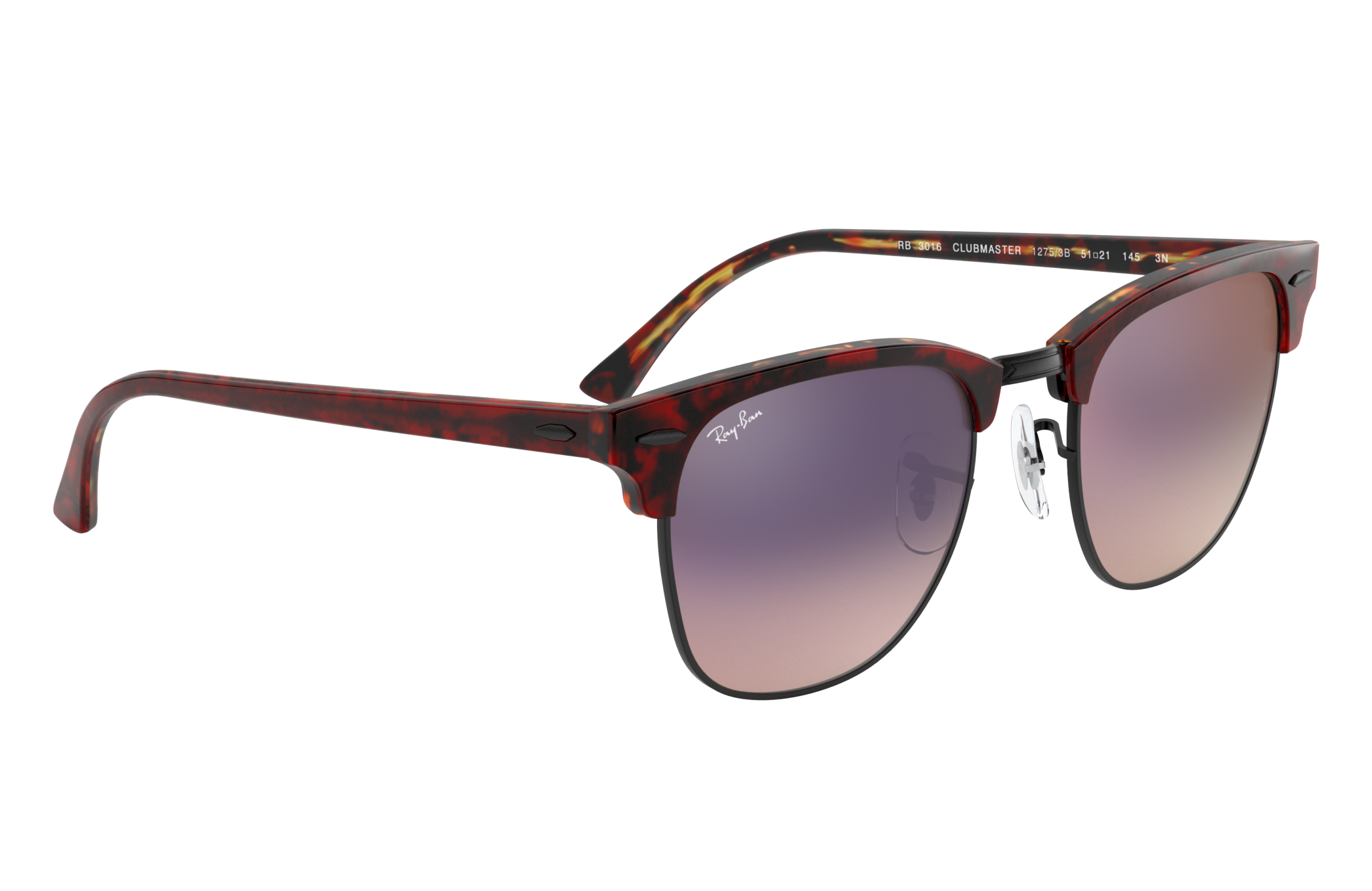 purple clubmaster ray bans