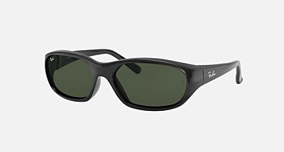 DADDY-O Sunglasses in Rubber Black and Green - RB2016 | Ray-Ban®