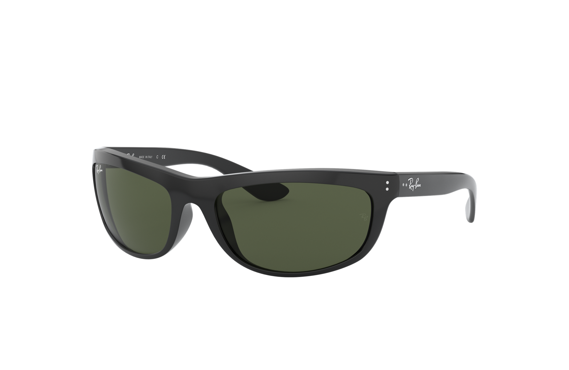 Balorama Sunglasses in Black and Green | Ray-Ban®