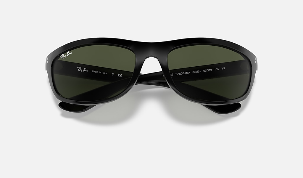 Balorama Sunglasses Black and Green |