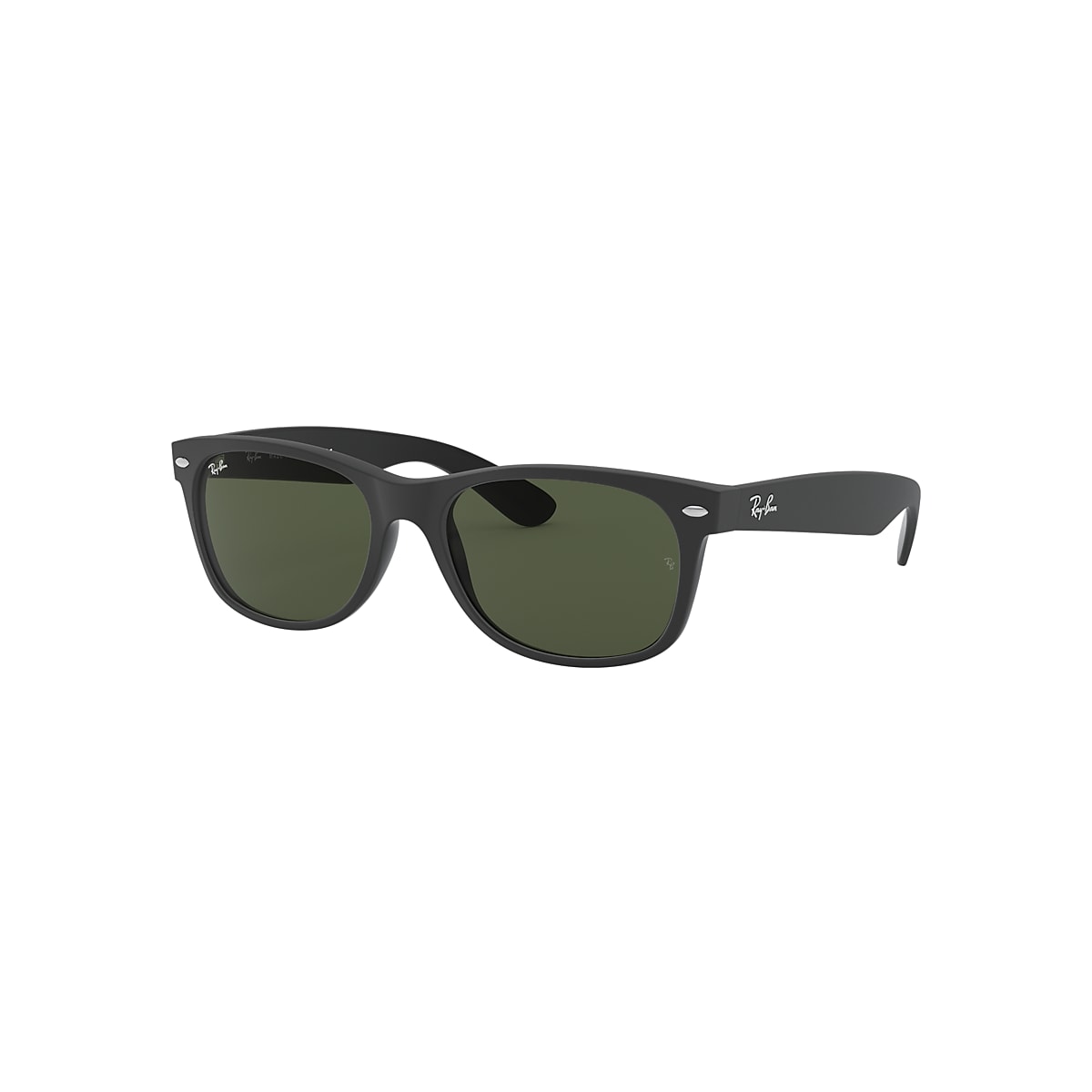 NEW WAYFARER COLOR MIX Sunglasses in Black and G-15 Green - RB2132